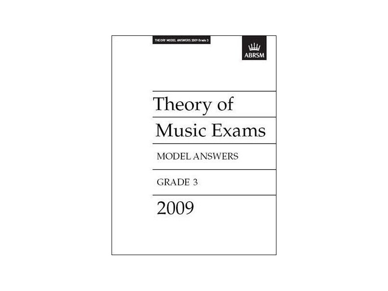 ABRSM Theory of Music Exams 2009 Model Answers, Grade 3 click to zoom image
