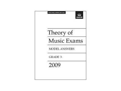 ABRSM Theory of Music Exams 2009 Model Answers, Grade 3 
