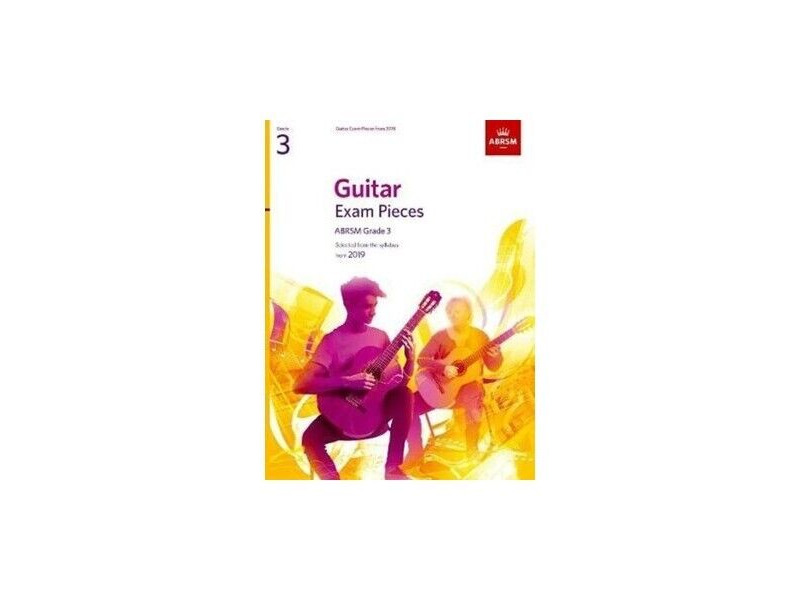 ABRSM Guitar Exam Pieces, 2019 Grade 3 (Book Only Edition) click to zoom image