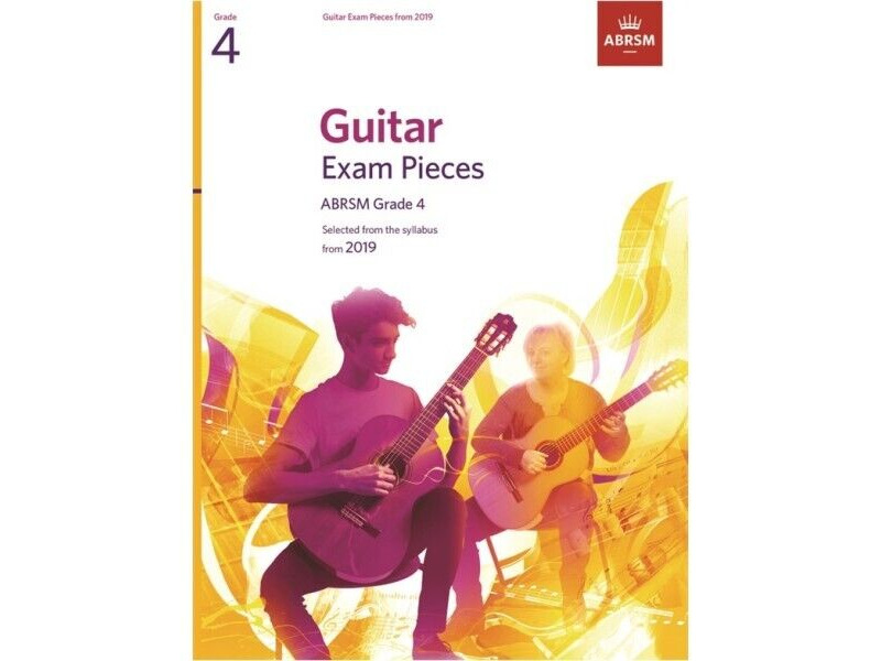 ABRSM Guitar Exam Pieces, 2019 Grade 4 (Book Only Edition) click to zoom image
