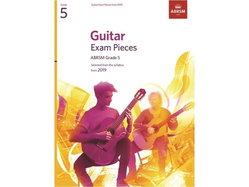 ABRSM Guitar Exam Pieces, 2019 Grade 5 (Book Only Edition) click to zoom image