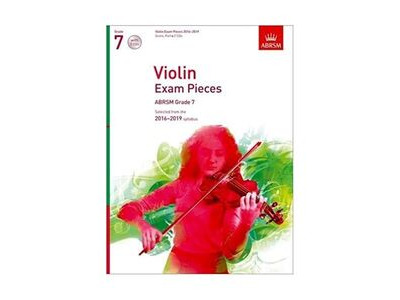 ABRSM Violin Exam Pieces 2016-2019, Grade 7, Score, Part &amp; 2 CDs 