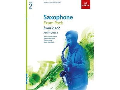 ABRSM Saxophone Exam Pack from 2022 Grade 2 
