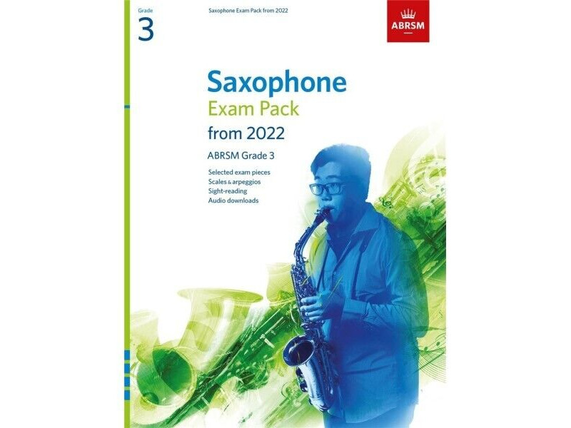 ABRSM Saxophone Exam Pack from 2022 Grade 3 click to zoom image
