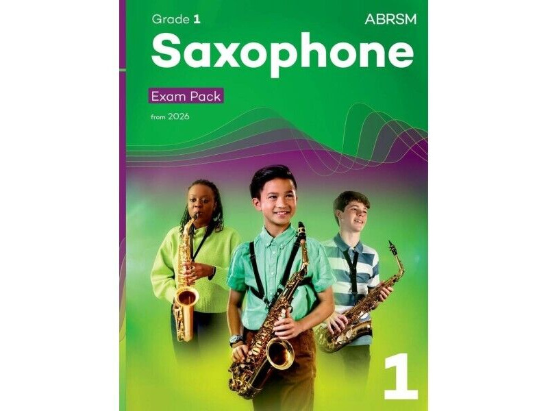 ABRSM Saxophone Exam Pack from 2026 Grade 1 click to zoom image