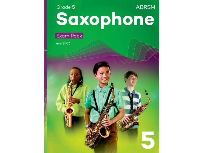 ABRSM Saxophone Exam Pack from 2026 Grade 5 click to zoom image