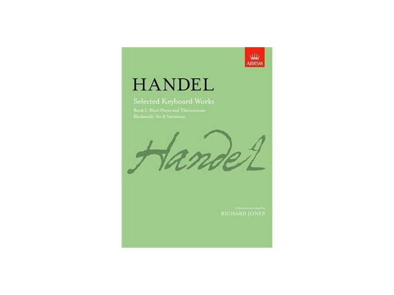 ABRSM Handel Selected Keyboard Works Book I click to zoom image