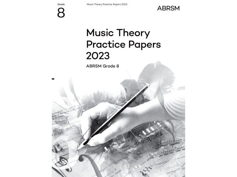 ABRSM Music Theory Practice Papers 2023 Grade 8 click to zoom image