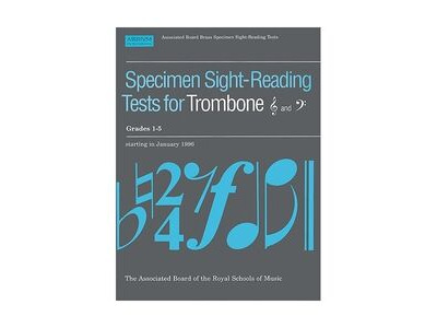 ABRSM Specimen Sight-Reading Tests for Trombone Grades 1-5 