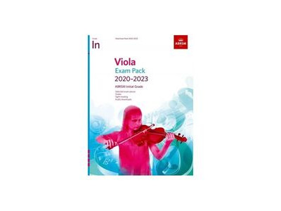 ABRSM Viola Exam Pack Initial Grade 2020-2023