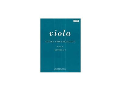 ABRSM Viola Scales & Arpeggios Book 2 Grades 6-8