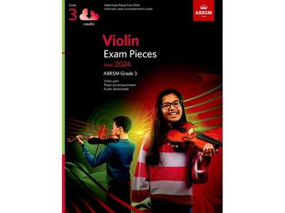 ABRSM Violin Exam Pieces 2024, Grade 3 w/Audio 