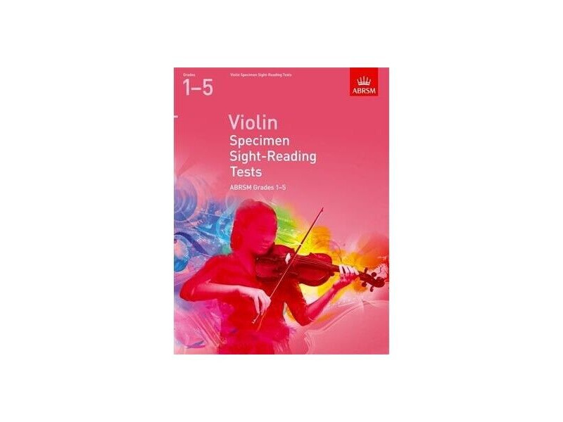 ABRSM Violin Specimen Sight-Reading Tests Grades 1-5 click to zoom image