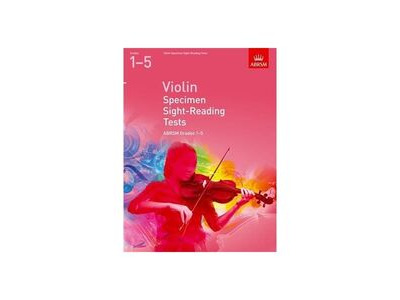 ABRSM Violin Specimen Sight-Reading Tests Grades 1-5 