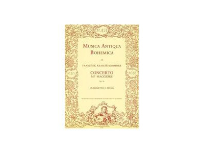 Barenreiter Musica Antiqua  Bohemica : Concerto E flat major Clarinet 