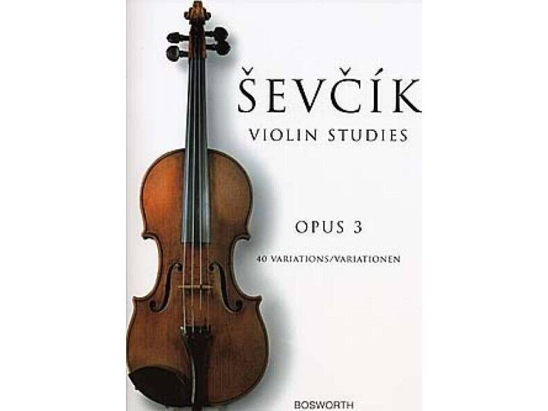 Bosworth Sevcik Violin Studies 40 Variations Op 3 click to zoom image