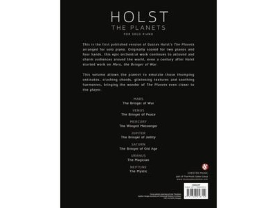 Chester Music Holst: The Planets (Solo Piano) click to zoom image