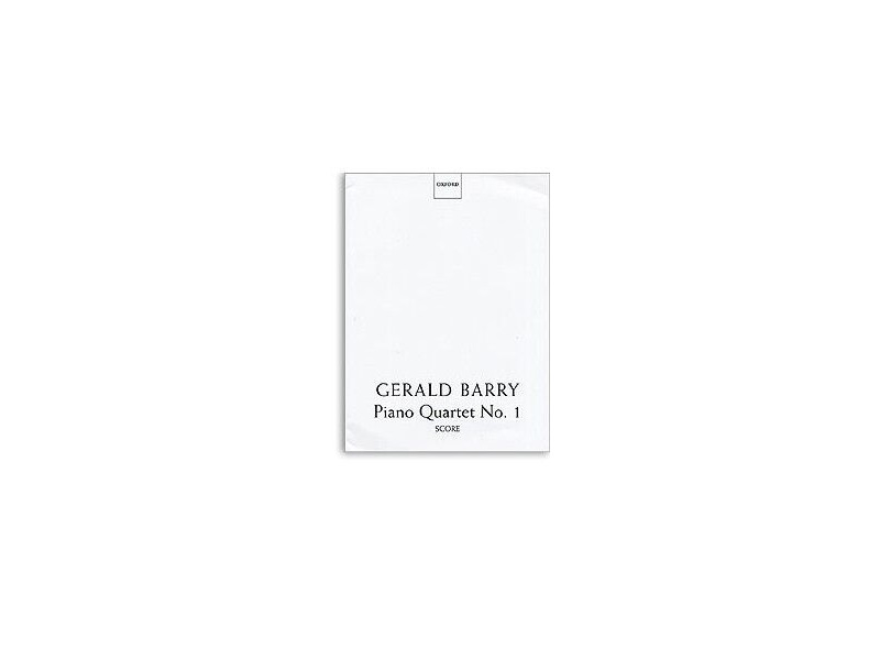 CMC Gerald Barry Piano Quartet No.1 Score click to zoom image