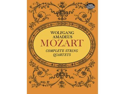 Dover Publications Mozart Complete String Quartets 