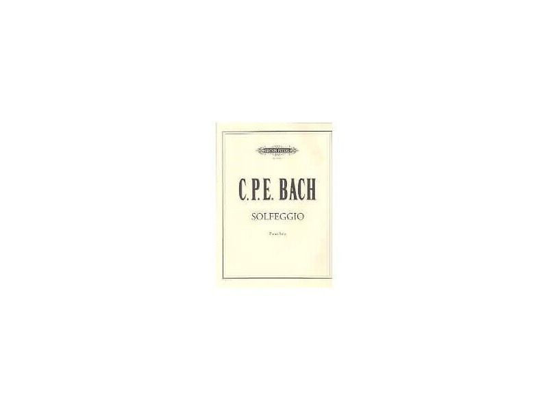 Edition Peters C.P.E Bach - Solfeggio click to zoom image