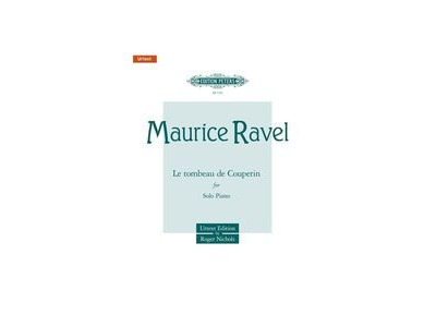 Edition Peters Maurice Ravel : Le Tombeau De Couperin