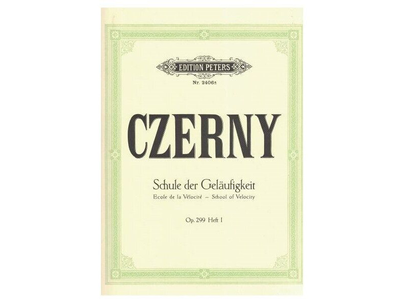 Edition Peters Czerny: School of Velocity Op 299 (Piano) click to zoom image