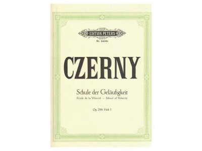 Edition Peters Czerny: School of Velocity Op 299 (Piano) 