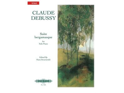 Edition Peters Suite Bergamasque Claude Debussy Peters Edition 
