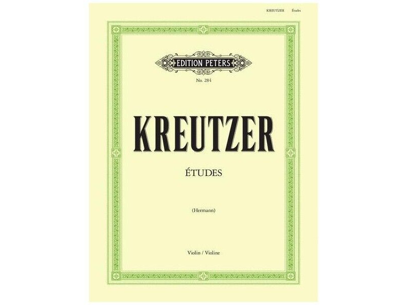Edition Peters Kreutzer 42 Studies Violin II click to zoom image