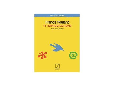 Editions Salabert Francis Poulenc : 15 Improvisations For Piano