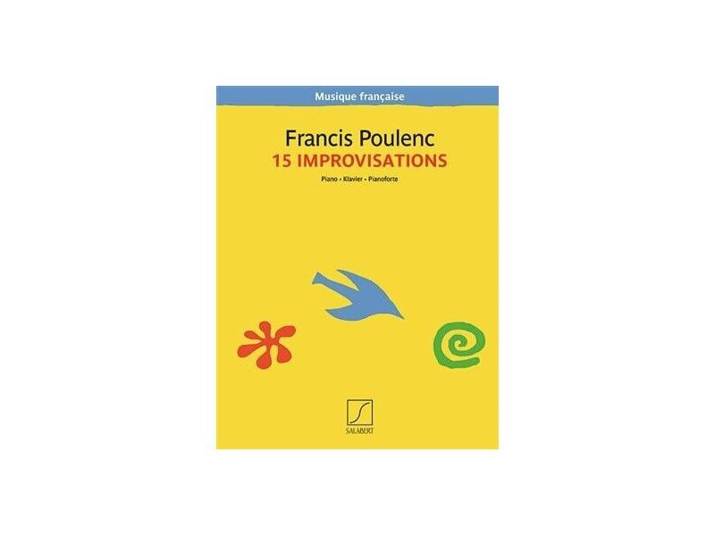 Editions Salabert Francis Poulenc : 15 Improvisations For Piano click to zoom image