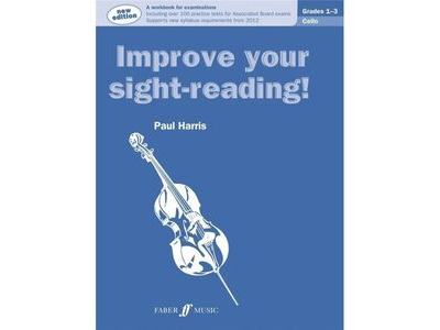 Faber Music Improve Your Sight Reading Cello Grades 1-3