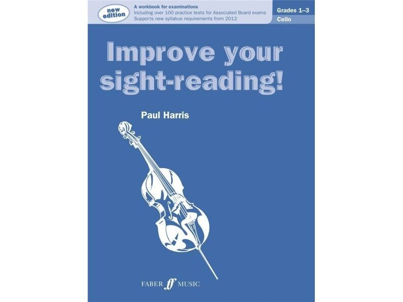 Faber Music Improve Your Sight Reading Cello Grades 1-3 click to zoom image