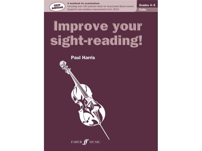 Faber Music Improve Your Sight Reading Cello Grades 4-5 click to zoom image