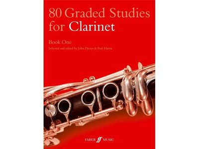 Faber Music 80 Graded Studies for Clarinet: Book 1 