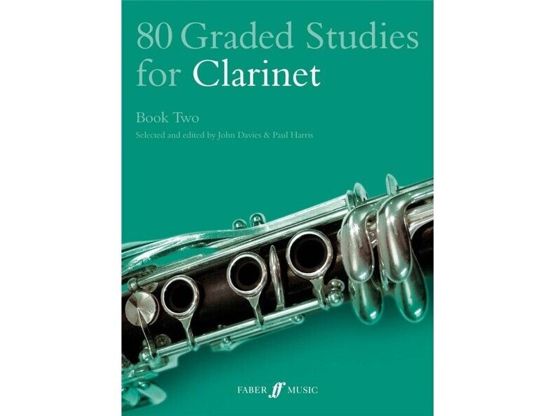 Faber Music 80 Graded Studies for Clarinet: Book 2 click to zoom image