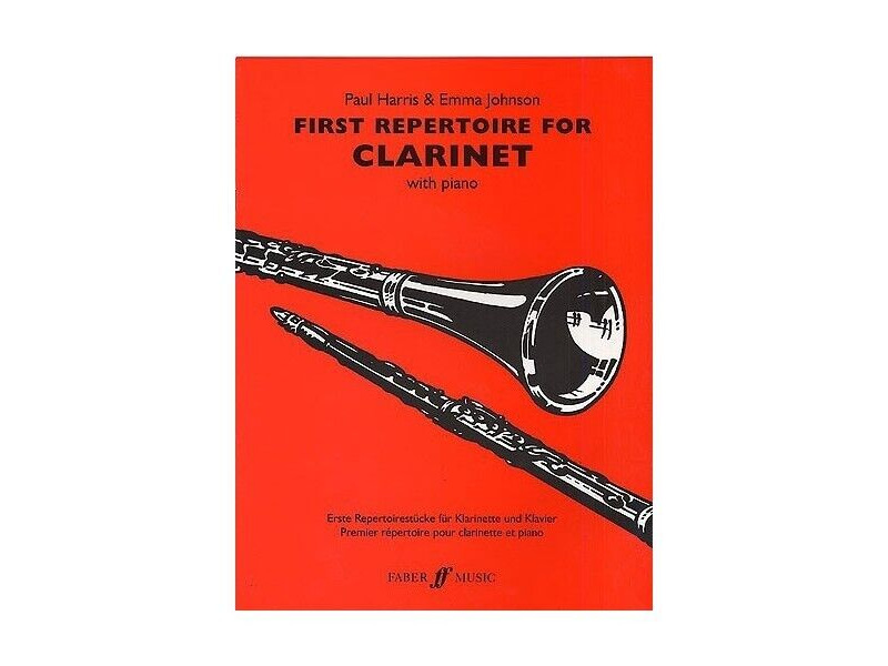 Faber Music First Repertoire for Clarinet with Piano click to zoom image