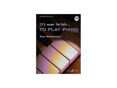 Faber Music It's Never Too Late To Play Piano (Book & Audio) 