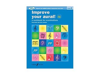 Faber Music Improve Your Aural! New Edition Grade 1 (Book &amp; CD) 