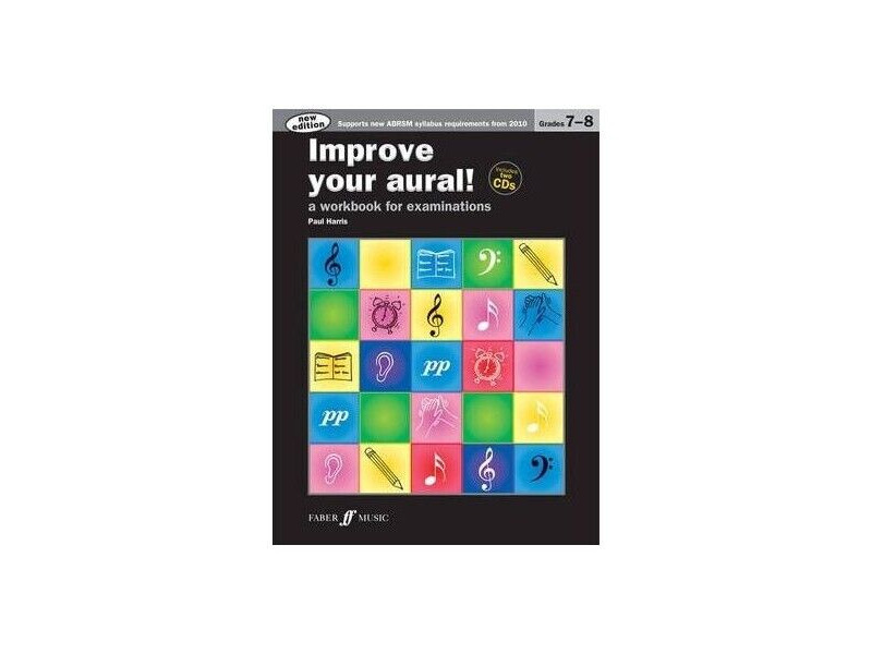 Faber Music Improve your Aural! New Edition Grades 7-8 (Book & CD) click to zoom image