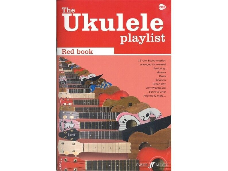 Faber Music The Ukulele Playlist: Red Book click to zoom image