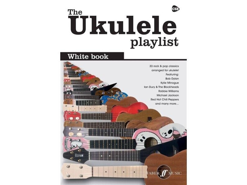 Faber Music The Ukulele Playlist: White Book click to zoom image