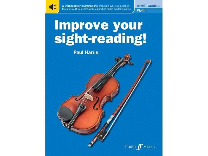 Faber Music Improve Your Sight-Reading Violin Initial to Grade 1 click to zoom image