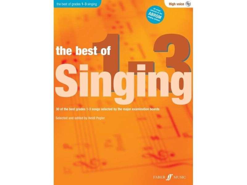 Faber Music The Best of Singing Grades 1-3 High Voice click to zoom image