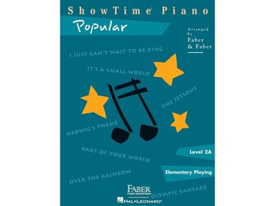 Faber Piano Adventures ShowTime Piano Popular Level 2A 