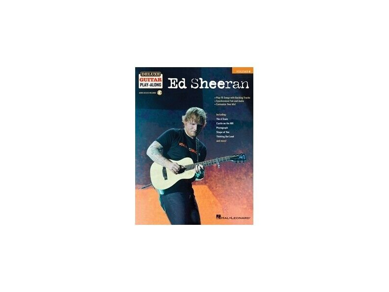 Hal Leonard Deluxe Guitar Play- Along:Ed Sheeran (Vol 9) click to zoom image