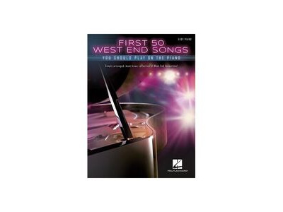 Hal Leonard First 50 West End Songs: Easy Piano