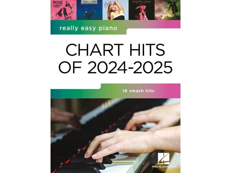 Hal Leonard Really Easy Piano Chart Hits of 2024-2025 click to zoom image