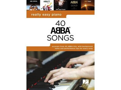 Hal Leonard Really Easy Piano: 40 ABBA Songs 