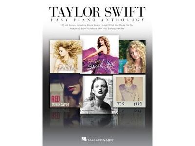 Hal Leonard Taylor Swift  Easy Piano Anthology 